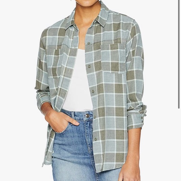 Hurley Womens Button Down Laura Flannel 